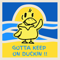 WaveyWaveDuckin!! Magnet